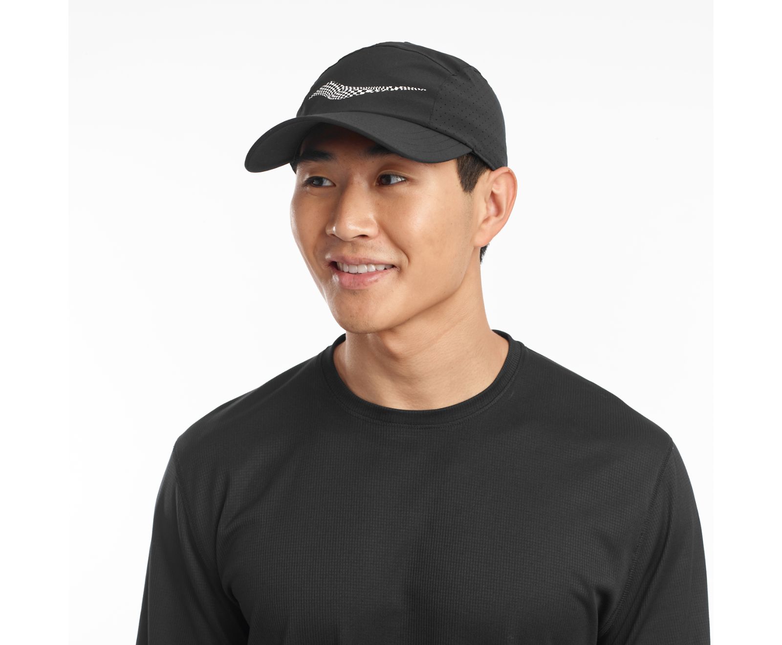 Saucony Outpace Men's Hats Black | AU 696ZUTG